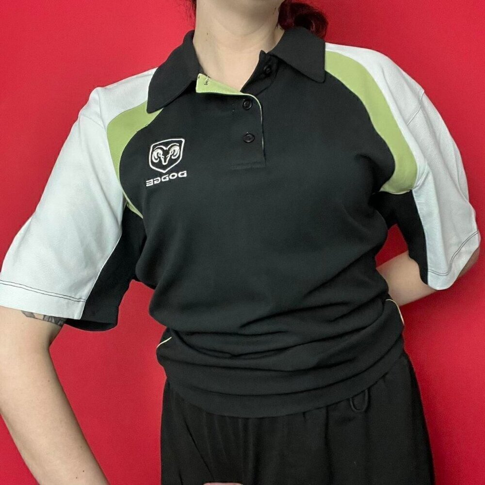Caliber II / Light green black and white work shirt 🖤💚​​​​​​​​​​​​